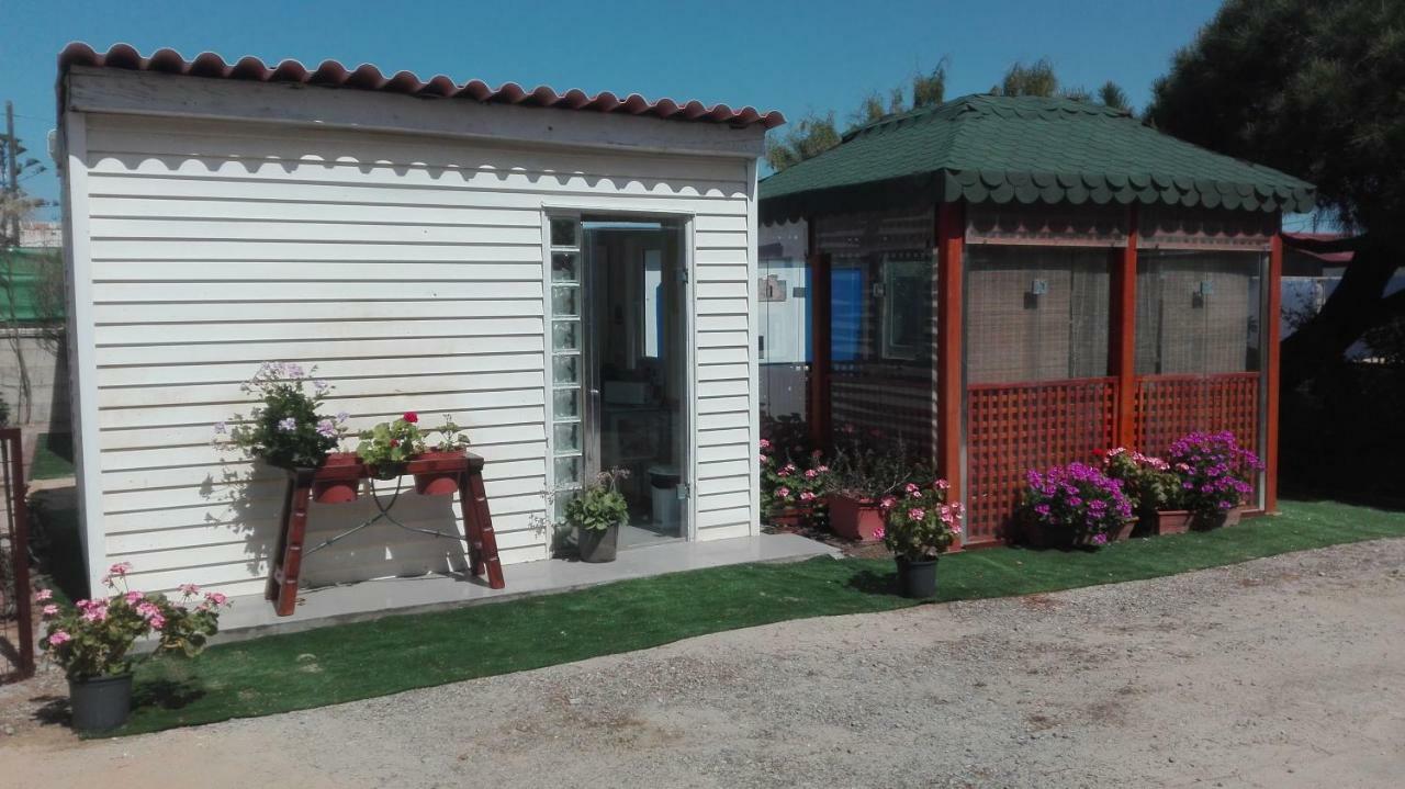 Finca Las Dunas Con Dos Chalets Con Jacuzzis En Primera Linea De Playa Uno De 4 Dormitorios Y Otro De 2 Dormitorios Rota Esterno foto